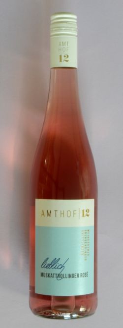 2016 Muskattrollinger Rosé lieblich von Amthof|12
