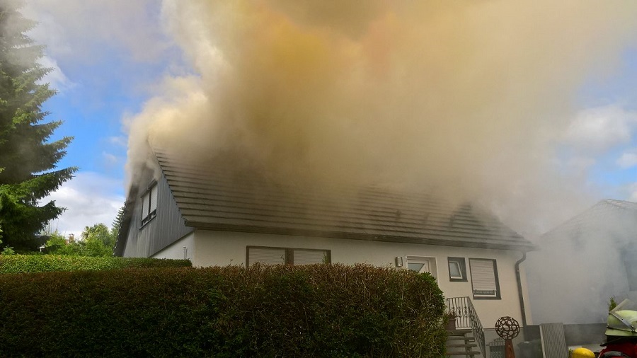 Dachstuhlbrand Sulzfeld Dachstuhlbrand Sulzfeld