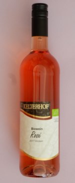 2017 Bio-Rosé vom Weingut Kelterhof