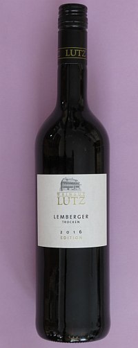 2016 Lemberger Edition trocken vom Weingut Lutz