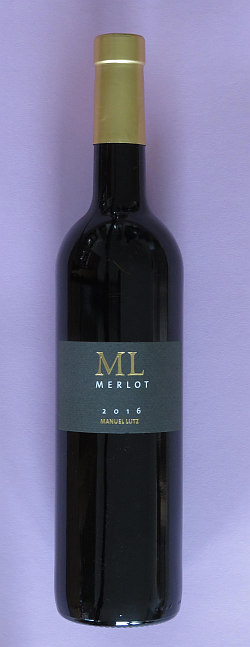 2016 ML Merlot trocken vom Weingut Lutz