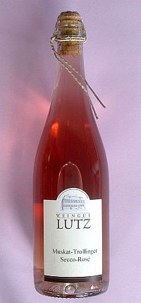 2009 Muskat-Trollinger Secco Rosé vom Weingut Lutz