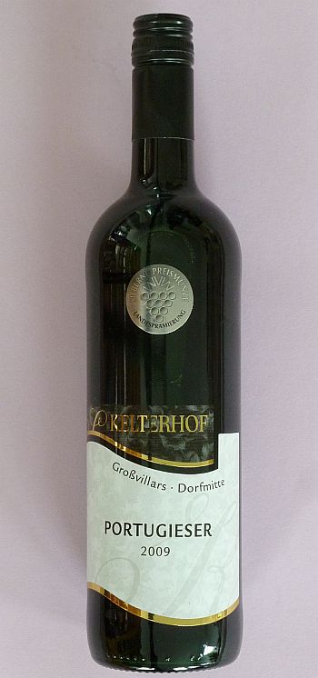 2009 Portugieser halbtrocken vom Weingut Kelterhof