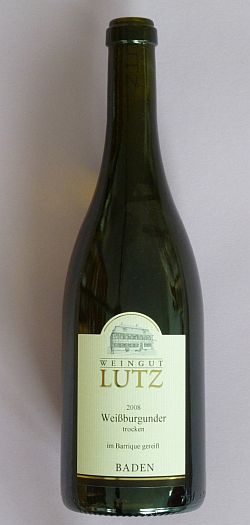 2008 Weißburgunder Barrique vom Weingut Lutz