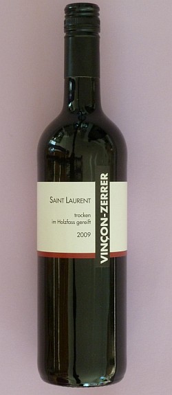 2009 Saint Laurent vom Weingut Vinçon-Zerrer