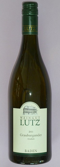 2011 Grauburgunder QbA vom Weingut Lutz