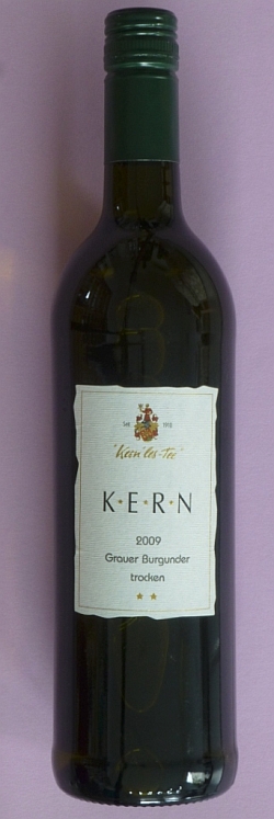 2009 Grauburgunder ** Spätlese vom Weingut Kern