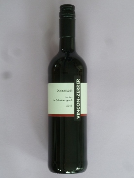 2011 Dornfelder Eichenfass trocken vom Weingut Vinçon-Zerrer