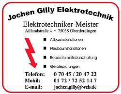 Jochen Gilly Elektrotechnik