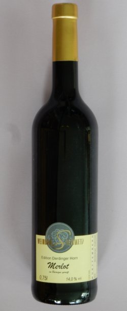 2015 Merlot Barrique trocken von Weinbau Steinmetz