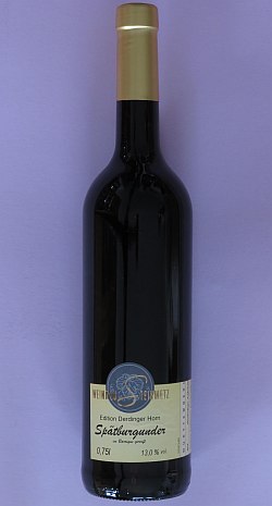 2016 Spätburgunder Barrique trocken von Weinbau Steinmetz