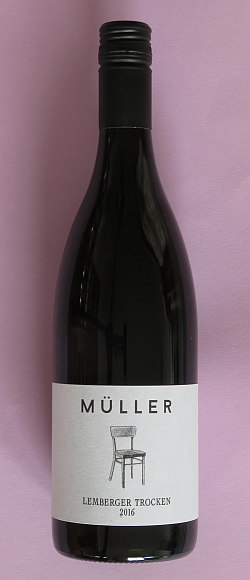 2016 Lemberger trocken vom Weingut Jan Müller