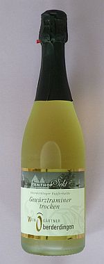 2007 Gewürztraminer Sekt von der WG Oberderdingen