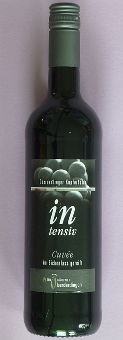 2012 Cuvée INtensiv von der WG Oberderdingen