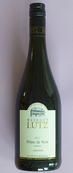 2012 Blanc de Noir trocken Edition vom Weingut Lutz