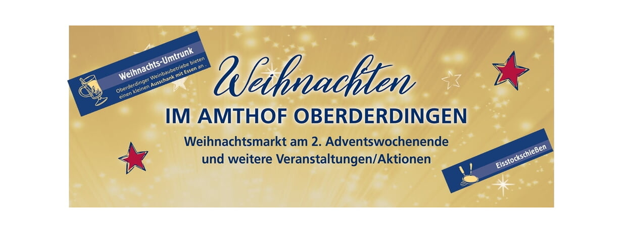 Willkommen beim Weihnachtsmarkt !