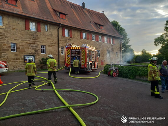 Abschlussübung Kellerbrand