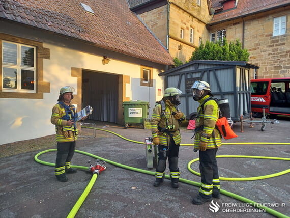 Abschlussübung Kellerbrand