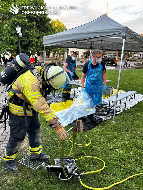 Abschlussübung Kellerbrand
