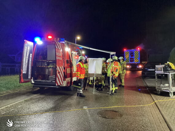 Zimmer-/Dachstulbrand