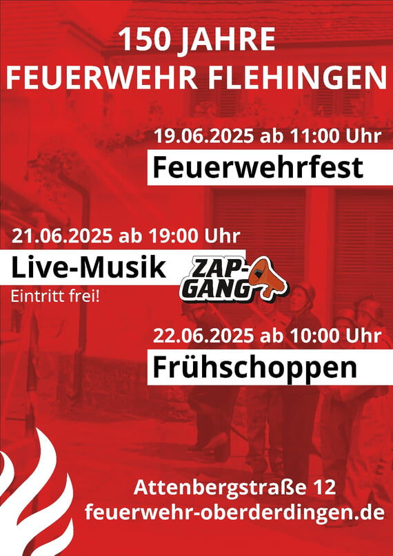 Feuerwehrjubiläum