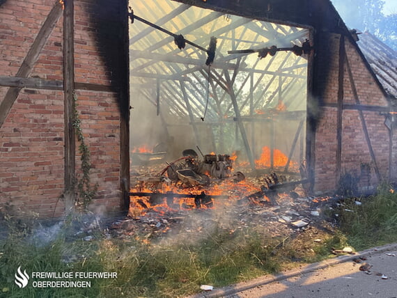 Scheunenbrand