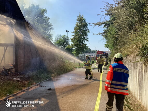 Scheunenbrand