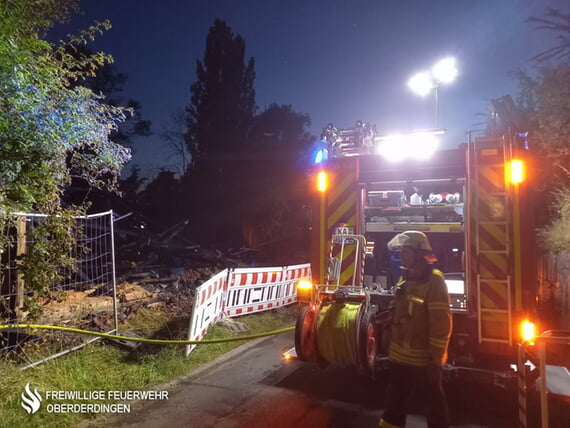 Nachlöscharbeiten