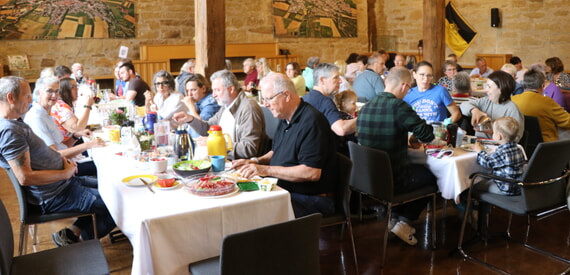 Bürgerfrühstück, 2025, Bürgerstiftung, Stiftung, August, Frühstück, 