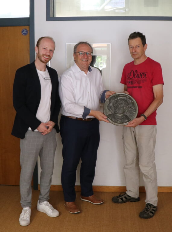 Blechrelief mit dem Porträt von Franz von Sickingen, 2025