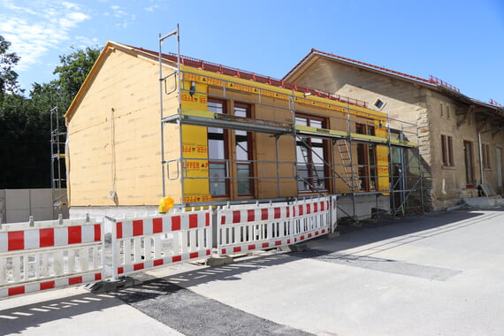 Güterhalle, 2025, Sanierung, August