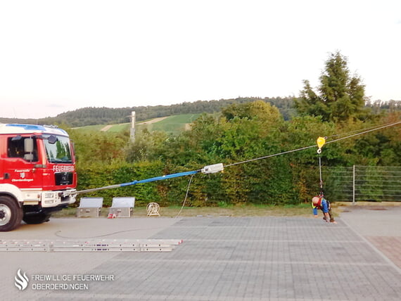Sommernachtsdienst Spielplatz