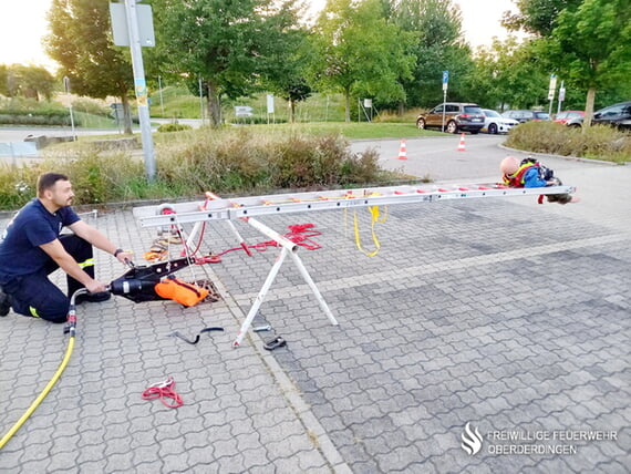 Sommernachtsdienst Spielplatz