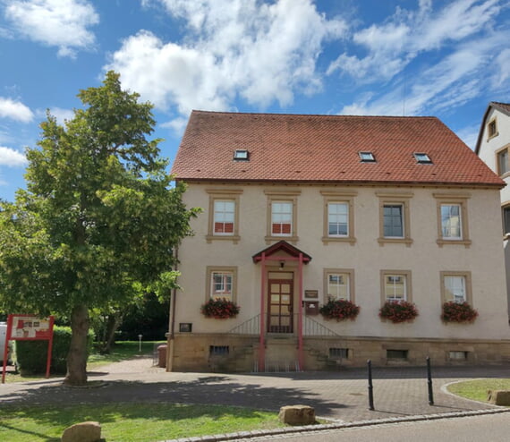 Rathaus, Flehingen, August, 2025