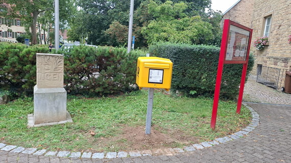 Gochsheimer Str. 21, Flehingen, Briefkasten, post