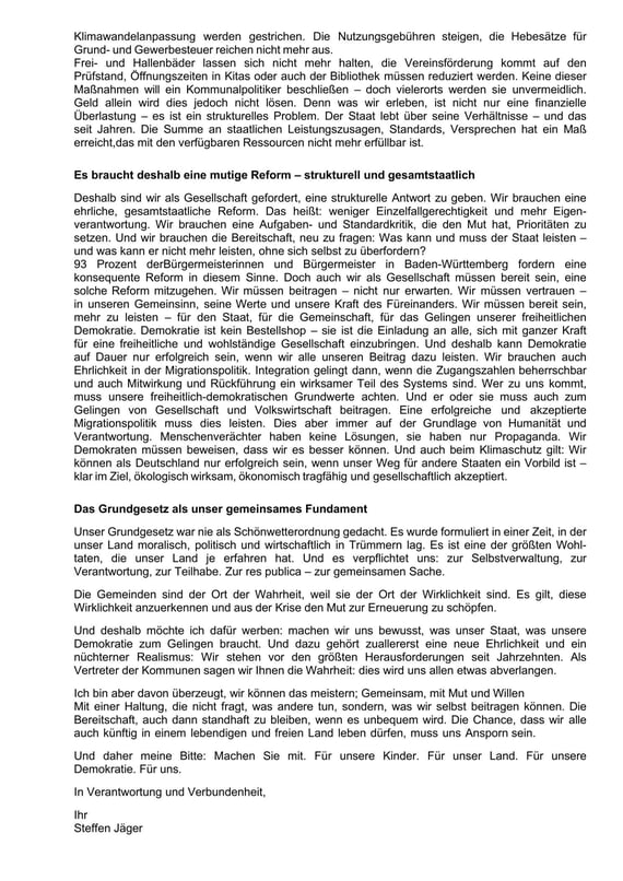 Gemeindetag, Stellungnahme, Gemeindetagspräsident, Apell, 2025, Oktober, GT, 