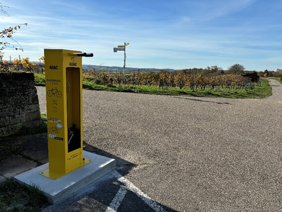 Radstation, Horn, Derdinger Horn, Einweihung, 2025, November, ADAC, Fahrrad, 