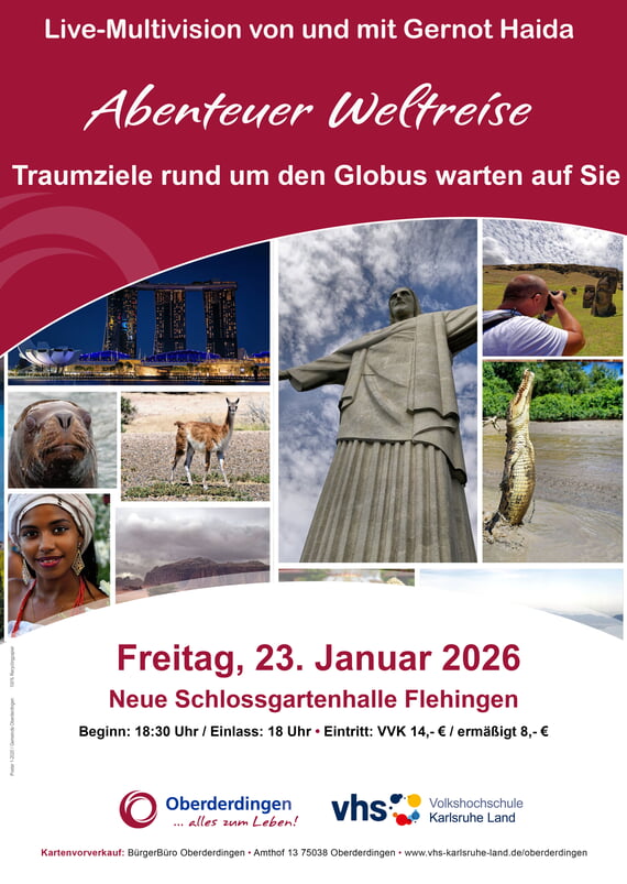 Multivision, Weltreise, 2026, Januar, VHS, 
