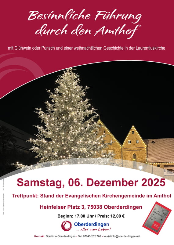 Stadtführung, Weihnachten, Glühwein, 2025, besinnliche Führung, 