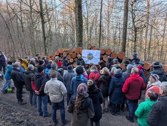 Waldspaziergang, 2026, Januar, BM, F&ouml;rster, Wald,