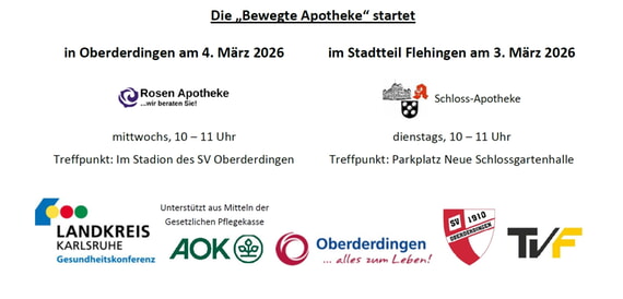 Start, bewegte, Apotheke, 2026, Senioren, 