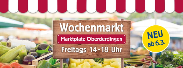 Webbanner, Wochenmarkt, Werbung, 2026, M&auml;rz