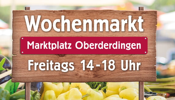 Webbanner, Wochenmarkt, Werbung, 2026, M&auml;rz