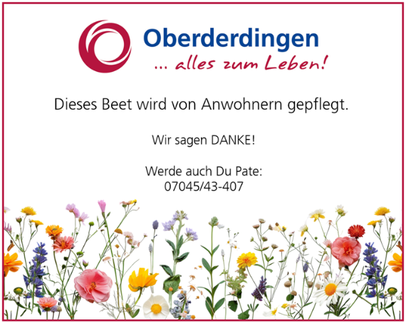 Beetpatenschaft, Beet, Pflanzen, Gie&szlig;en, 2026, April, Aufruf, 