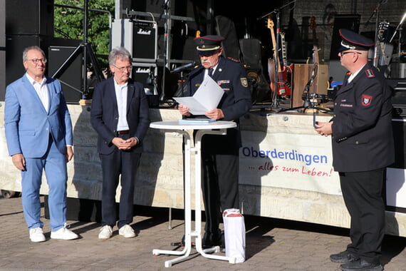 Verleihung Auszeichnung