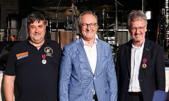 stadtfest, Ehrungen, Feuerwehr, Italien, Villar Perosa, Heinfeld, 2026, Juni