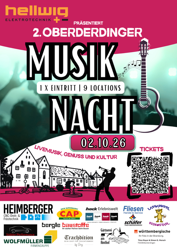 Musiknacht, 2026, September, Musik, Event, 