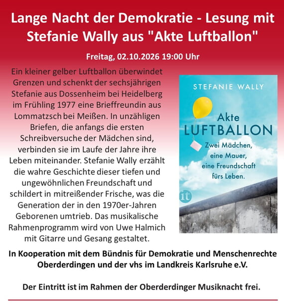 Lange NAcht, Demokratie, Mediathek, 2026, September, Vorlesung, 