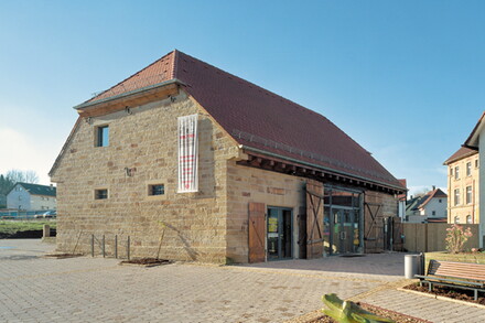 Oberderdingen - Vinothek in der Schafscheuer